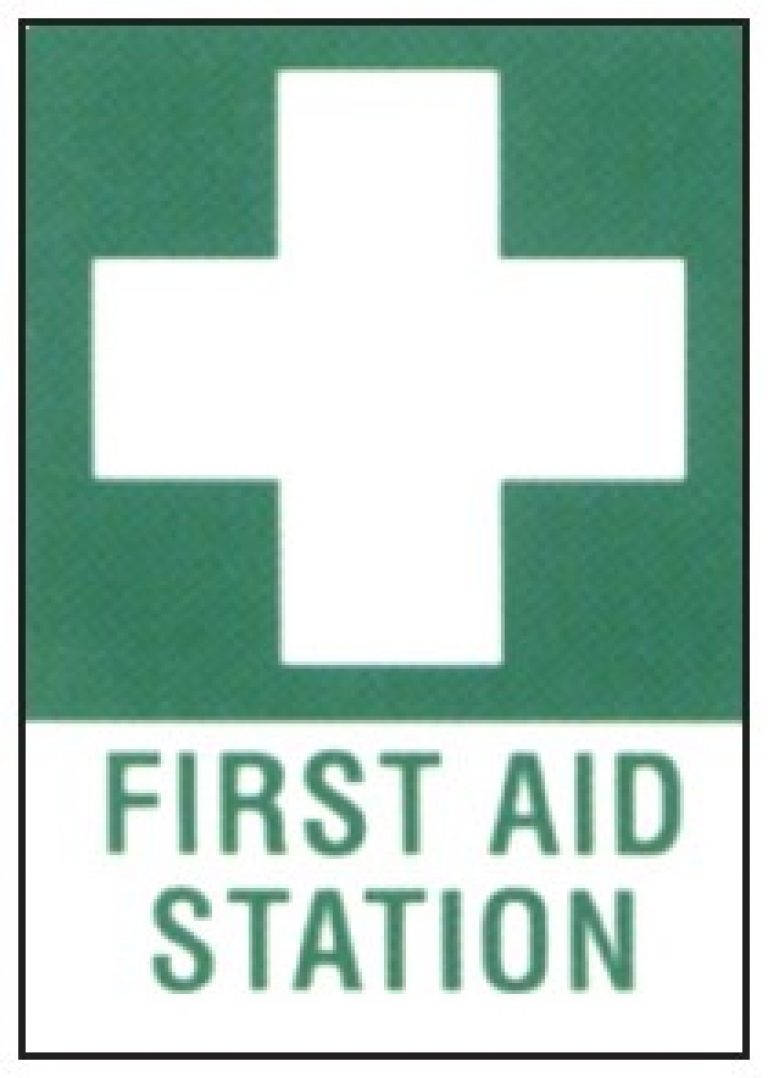 First Aid Safety Signage